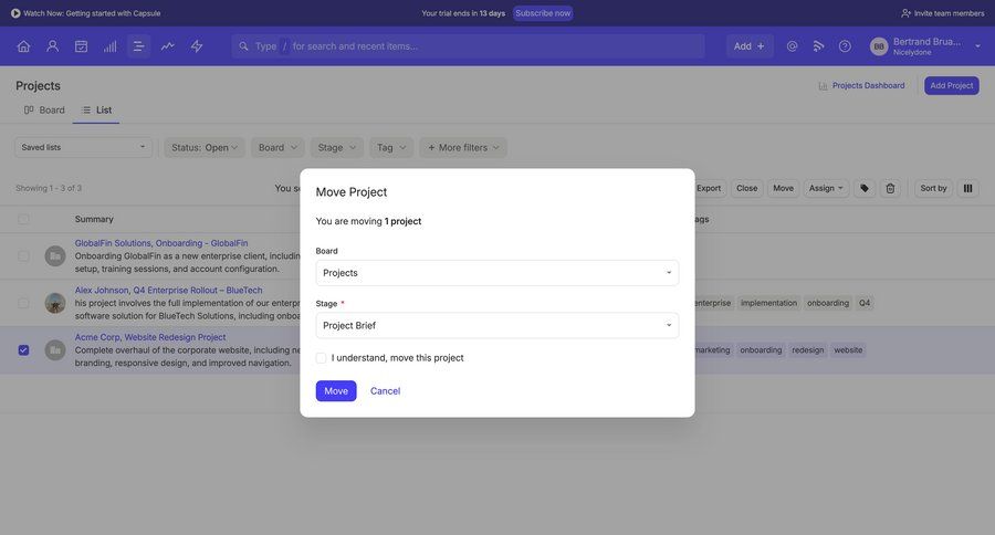 Capsule
			   ux ui design