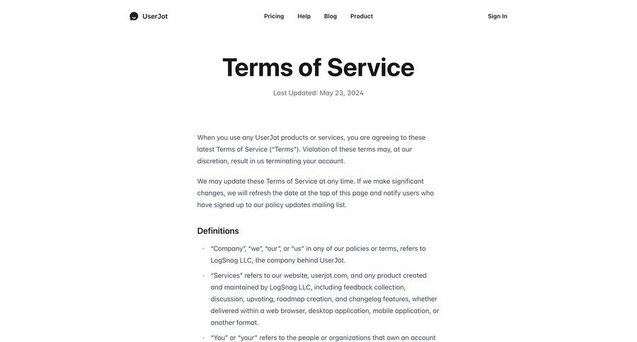 UserJot
				article ui page example