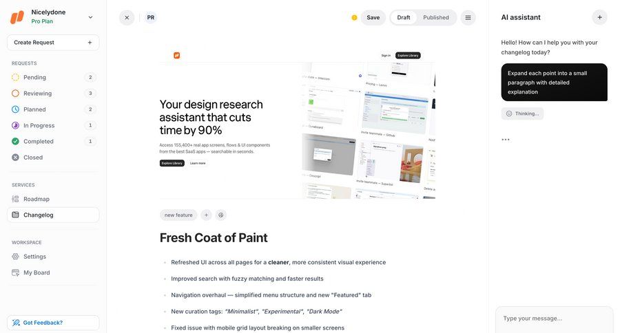 UserJot
			      ux ui design