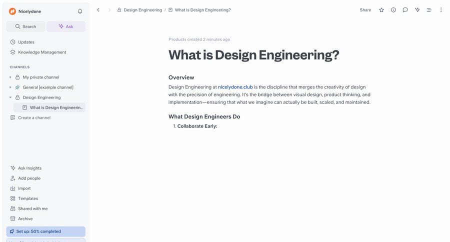 Slite
			     ux ui design