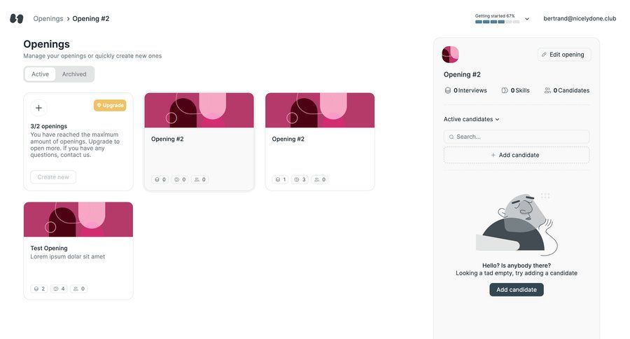 Hireproof
			     ux ui design