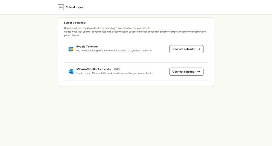 Travelperk screen example