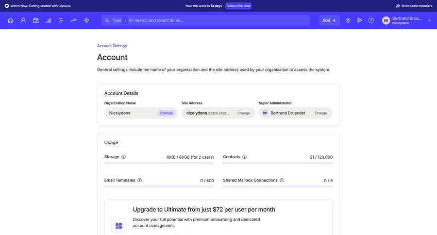 Capsule
			    ux ui design