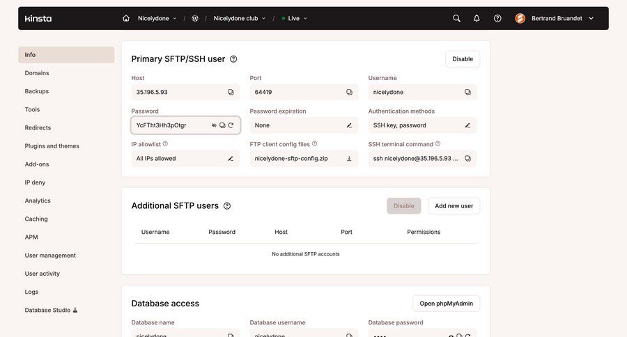 Kinsta
				detail page ui page example