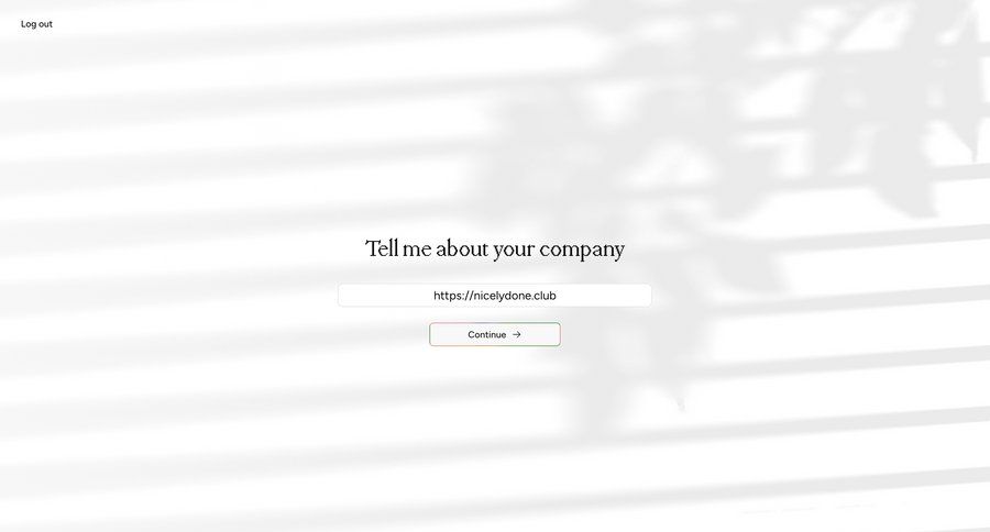 Cofounder screen example