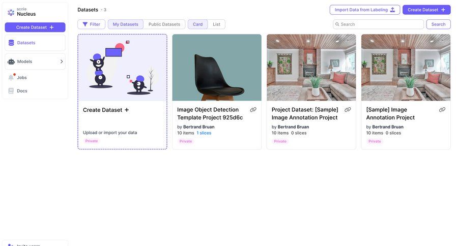 Scale
			 data management dashboard sidebar navigation artificial intelligence grid import data machine learning sidebar search bar ui page example