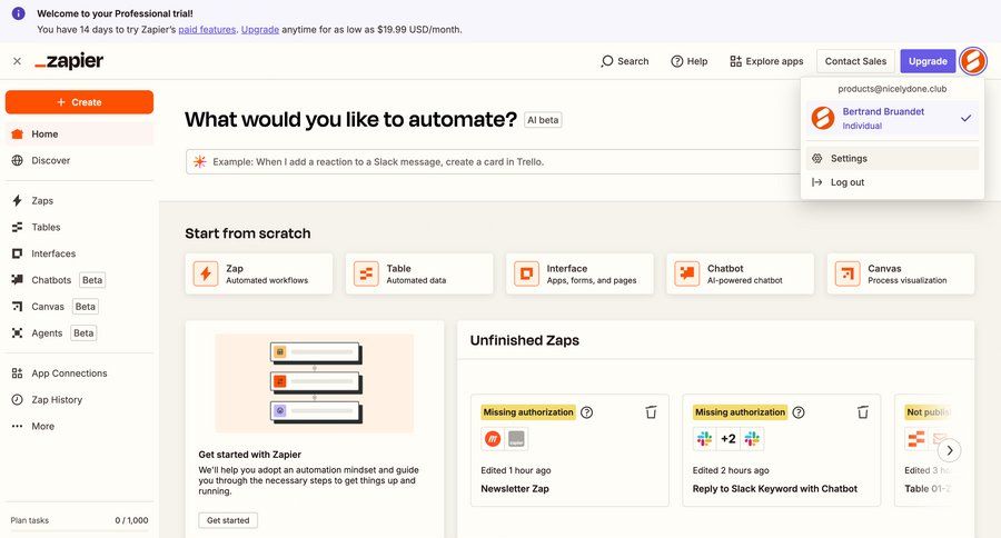 Zapier
			               ux ui design