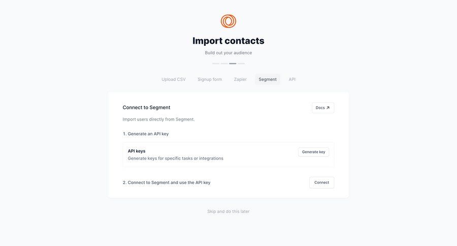 Loops screen example