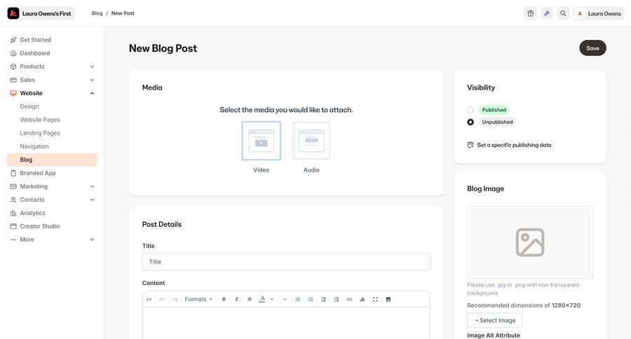 Kajabi
			         ux ui design