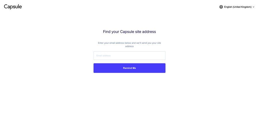 Capsule
			  ux ui design