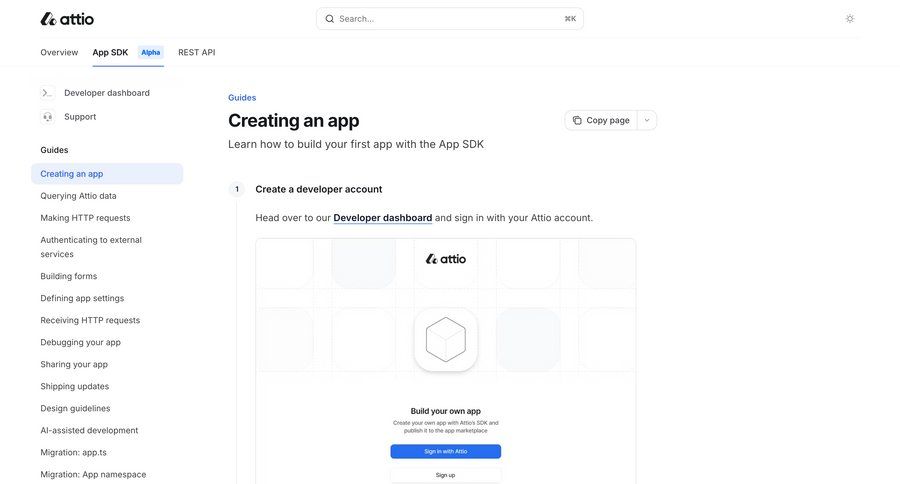 Attio
				create ui page example