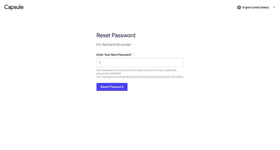 Capsule
			   ux ui design