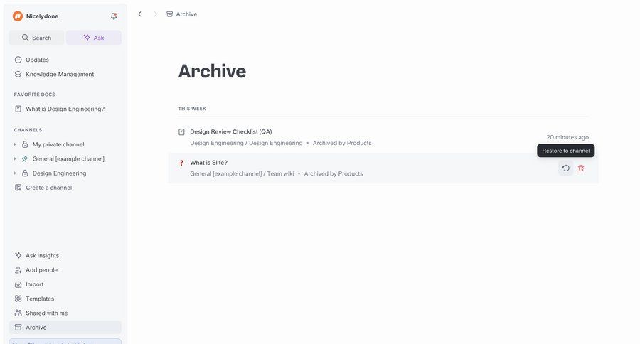 Slite
			  ux ui design