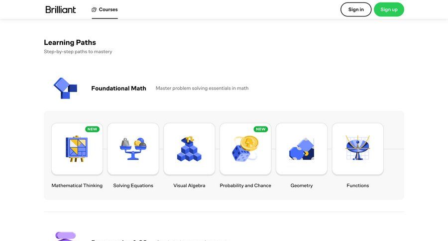 Brillant
				list page example