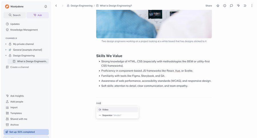 Slite
			     ux ui design