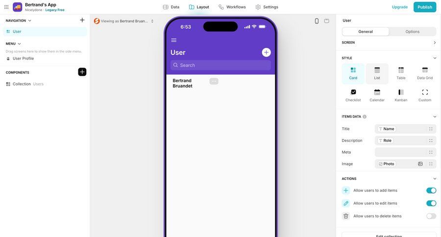Glide
			      ux ui design