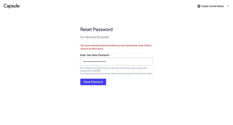 Capsule
			   ux ui design