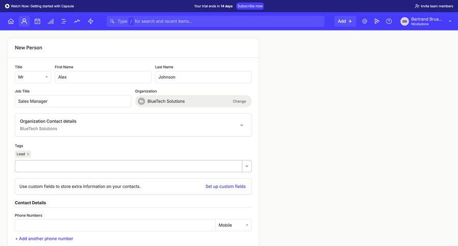 Capsule
			    ux ui design