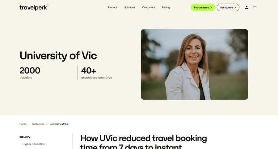 Travelperk
				article ui page example