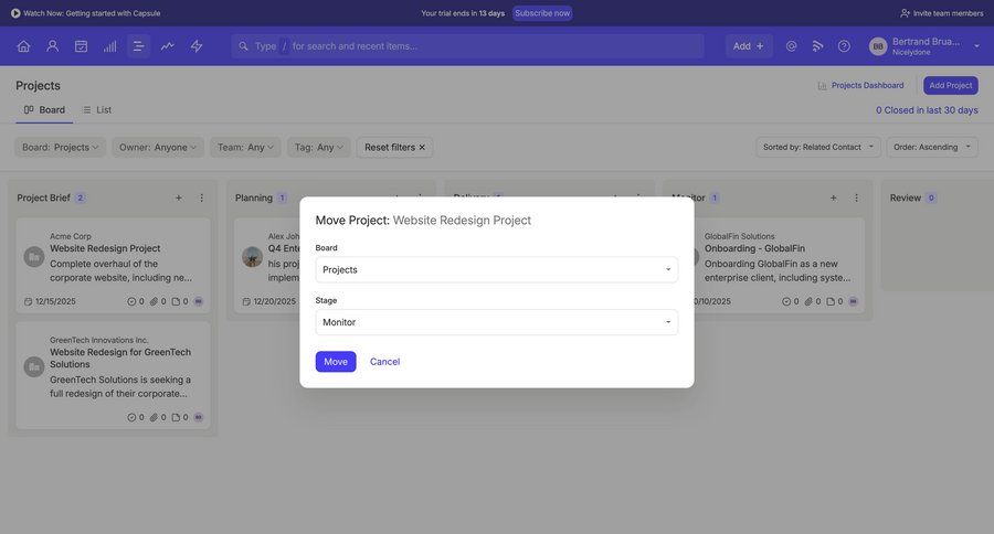 Capsule
			  ux ui design