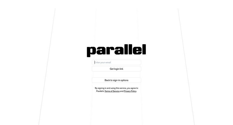 Parallel
				signin page example