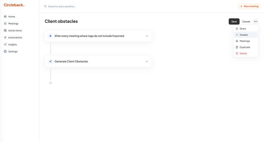 Circleback
			        ux ui design