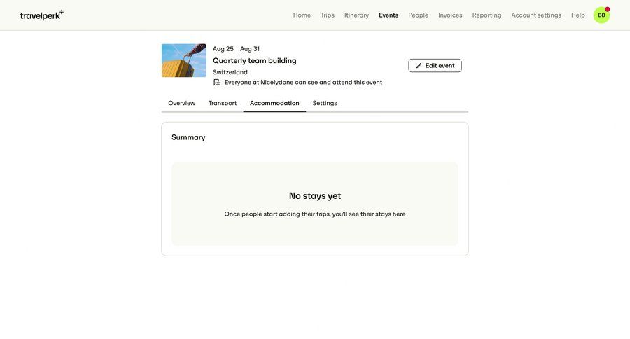 Travelperk screen example