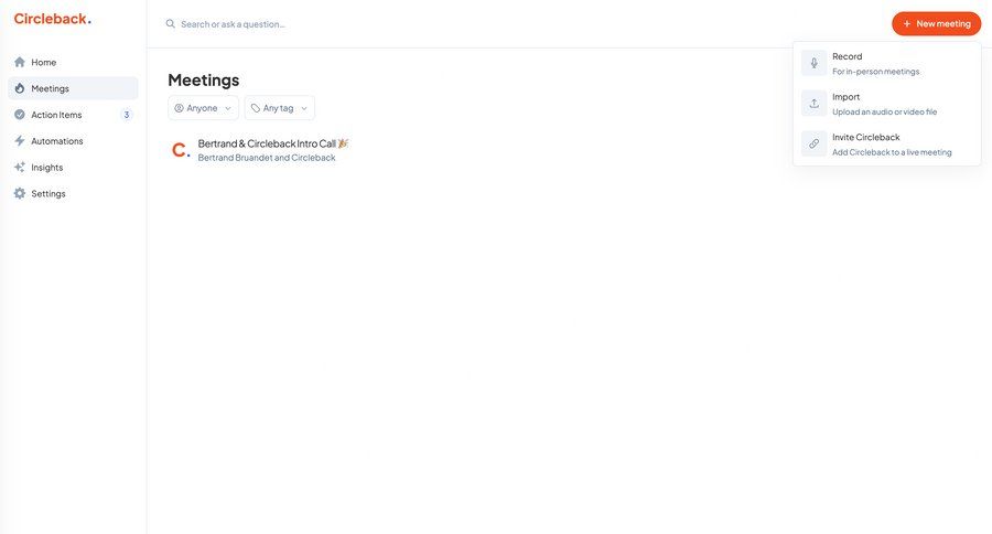 Circleback
				create ui page example