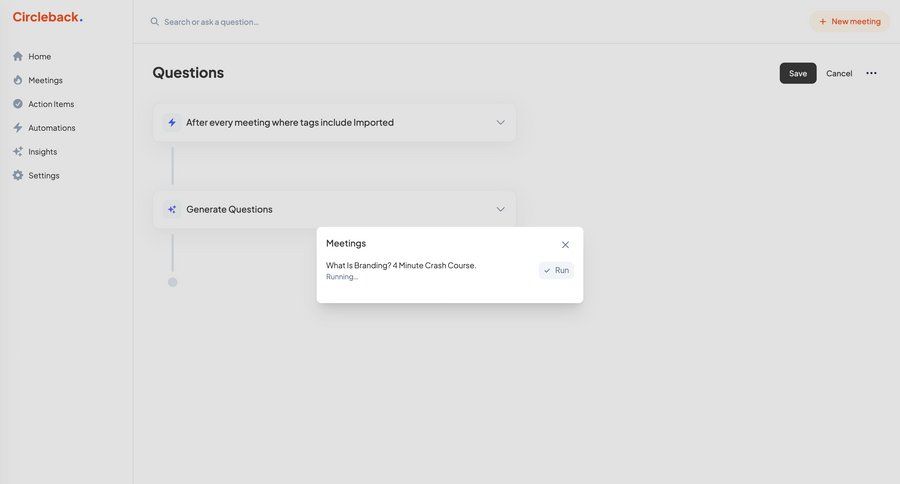 Circleback
			   ux ui design