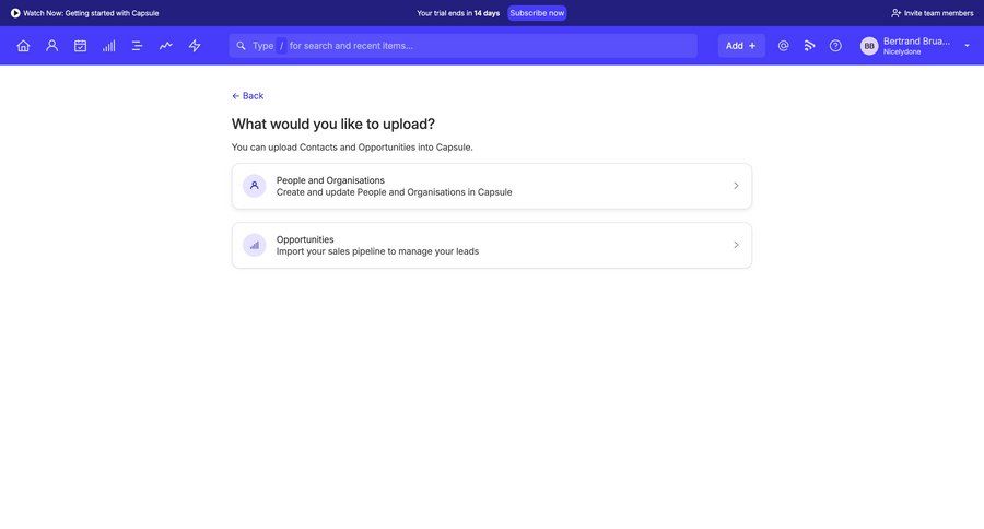 Capsule
			  ux ui design