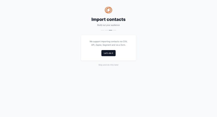 Loops
				empty state ui page example