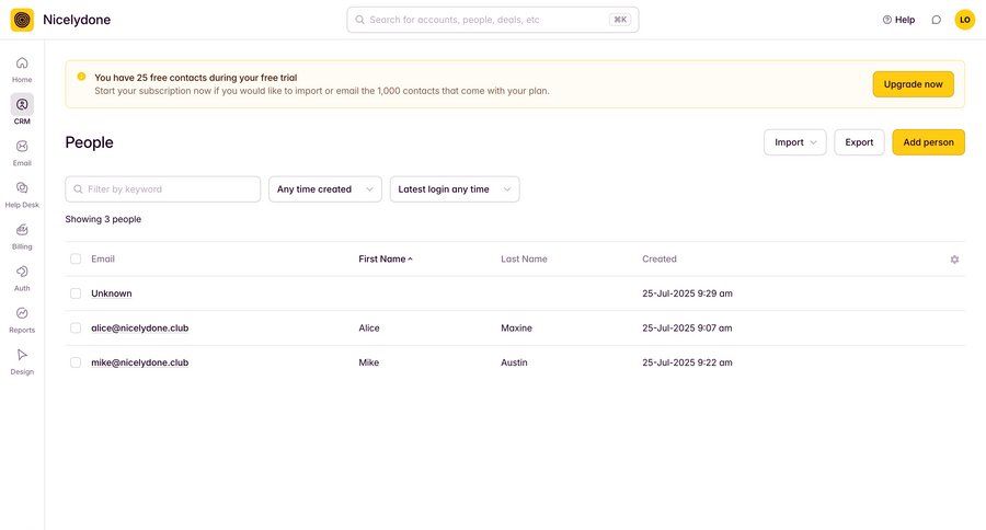 Outseta
			       ux ui design