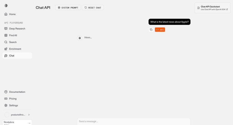 Parallel
			 artificial intelligence sidebar communication chat menu chat interface ui page example