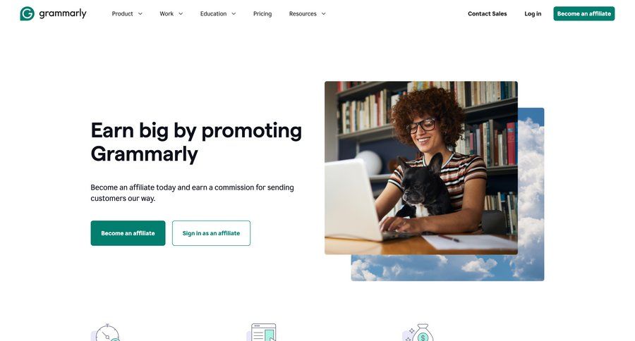 Grammarly
				feature ui page example