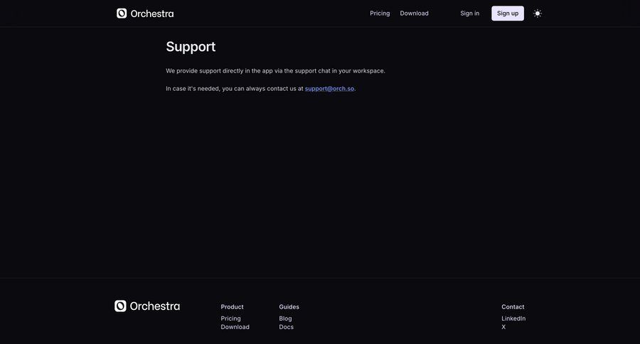 Orchestra
				help ui page example