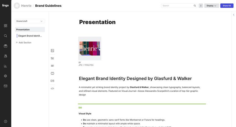 Lingo
			       ux ui design
