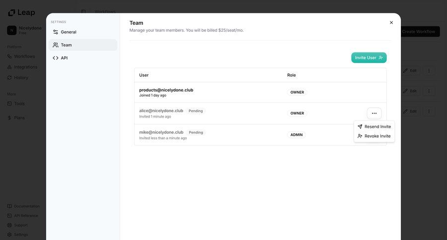 Leap
			   ux ui design