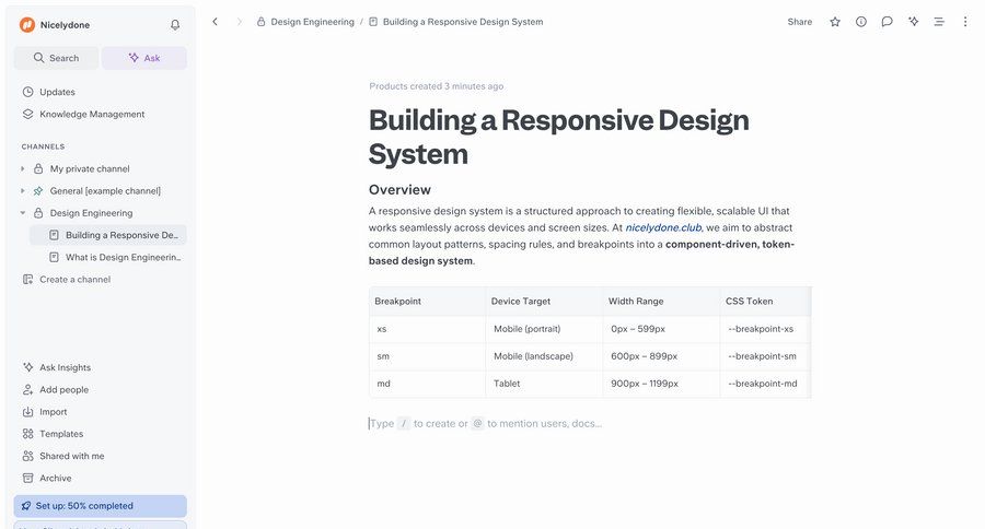 Slite
			  ux ui design