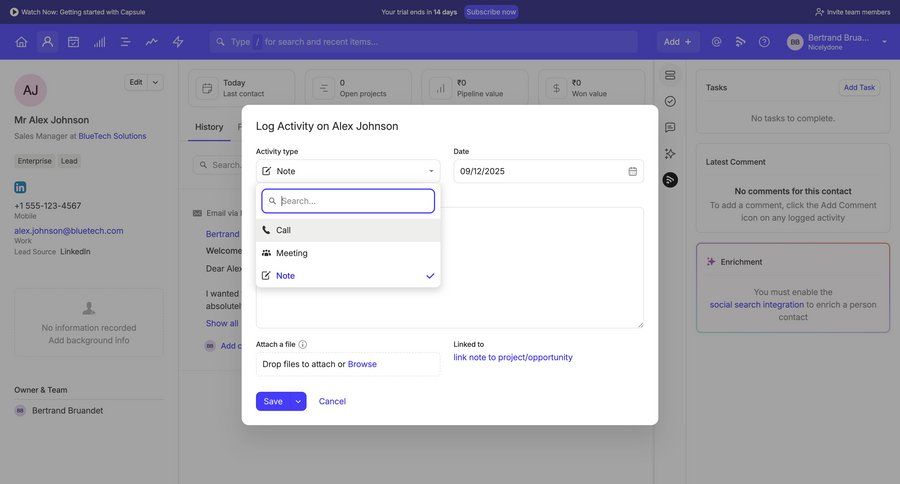 Capsule
			    ux ui design