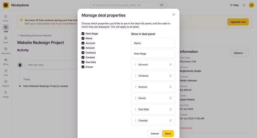 Outseta
			 data management configuration settings form real-time preview drag and drop ui page example