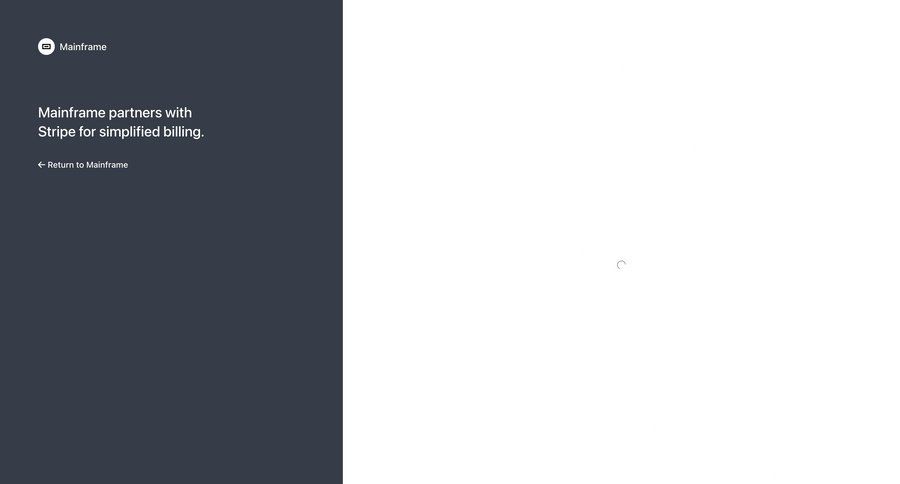 Cobot
			 split screen announcement ui page example