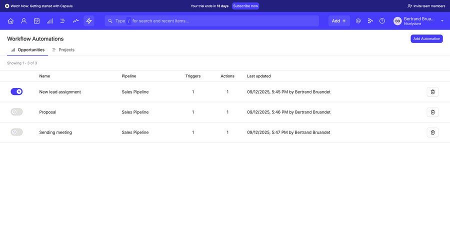 Capsule
			   ux ui design