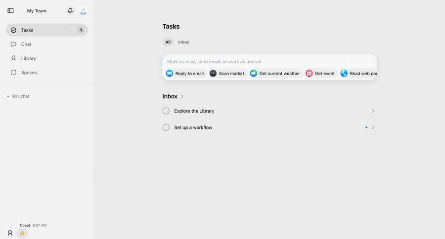 Cobot
			    ux ui design
