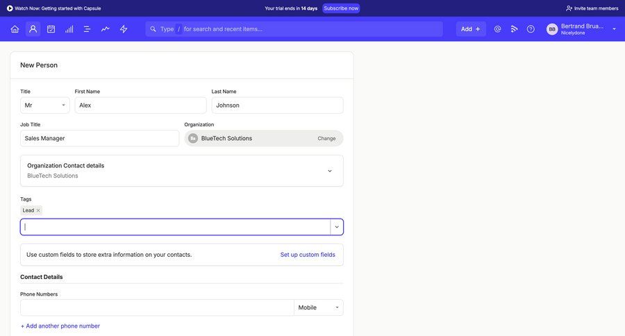 Capsule
			    ux ui design