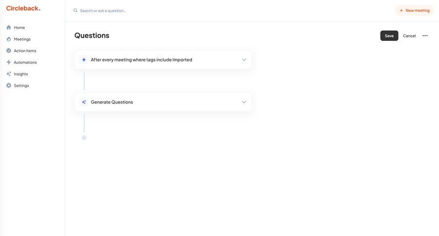 Circleback
			      ux ui design