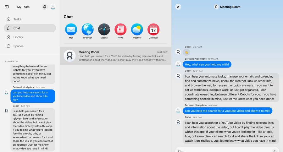 Cobot
			     ux ui design