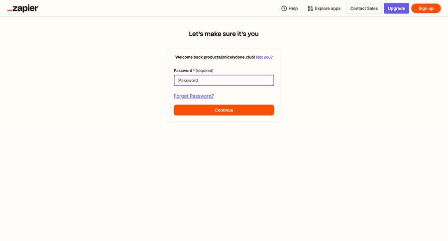 Zapier
			     ux ui design