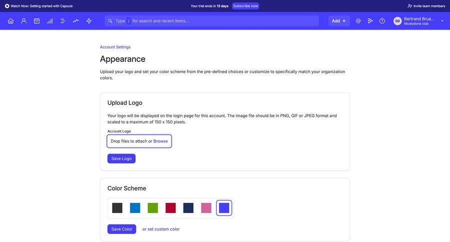 Capsule
			     ux ui design