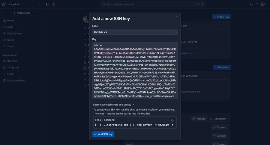 Replit
			         ux ui design