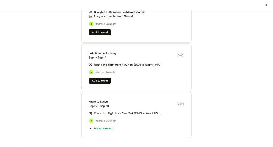 Travelperk screen example